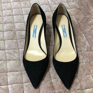 Prada Milano velvet pumps
